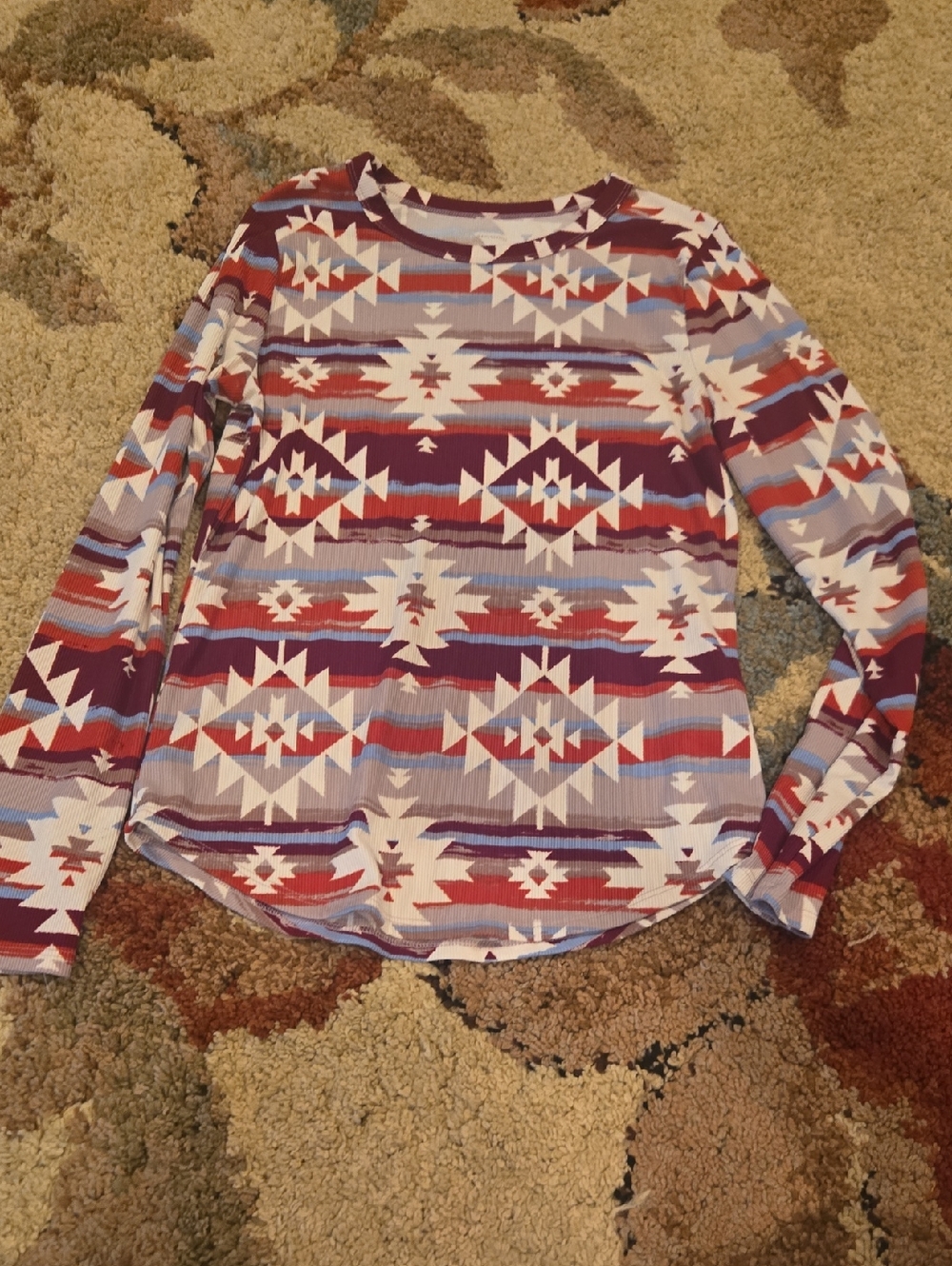 No Boundaries Aztec Shirt